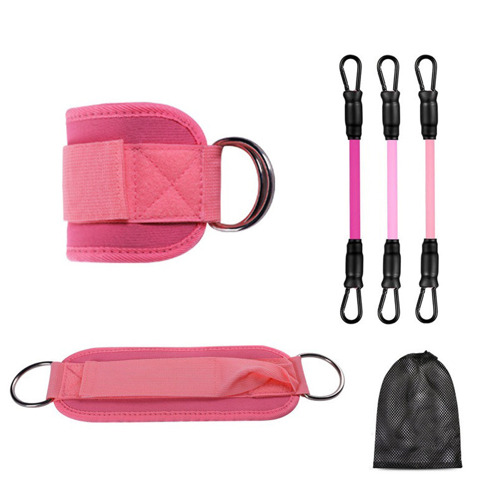 Ankle Resistance Bands with Cuffs for Leg & Glute Training