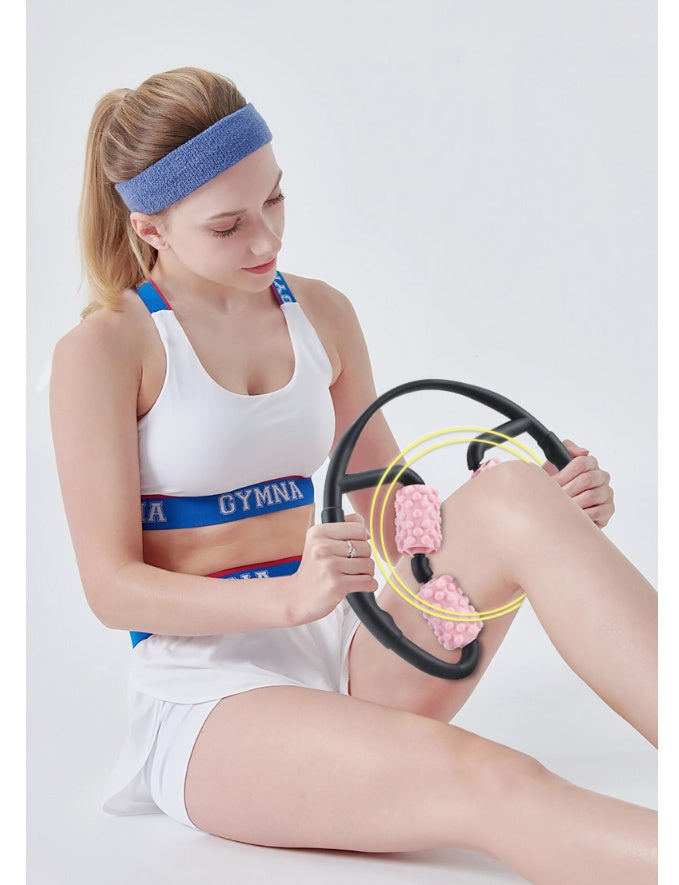 4-Wheel Muscle Massage Roller