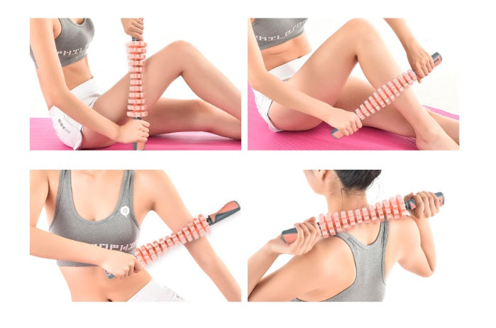 4-Wheel Muscle Massage Roller