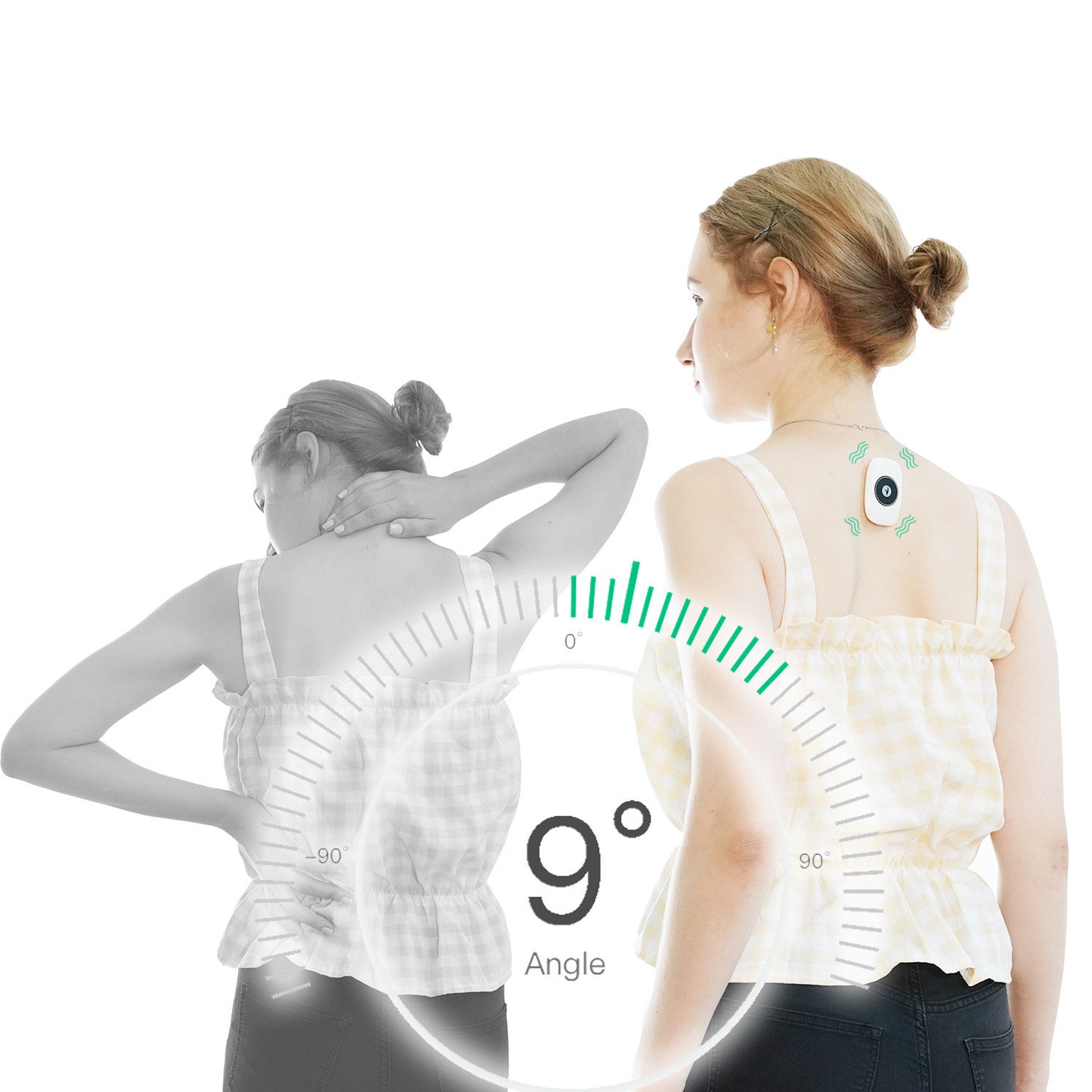Sitting Posture Corrector Intelligent Induction Anti-hunchback Sitting Posture Vibration Reminder