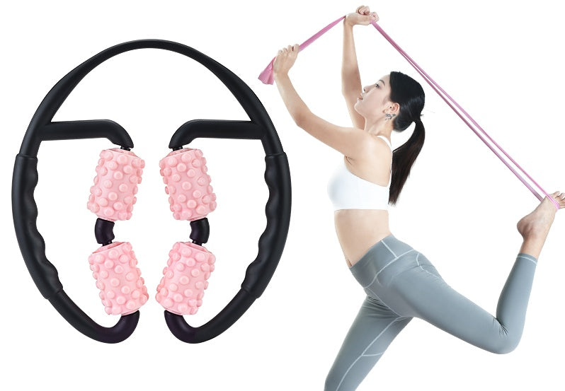 4-Wheel Muscle Massage Roller