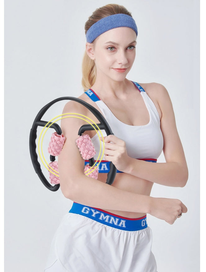 4-Wheel Muscle Massage Roller