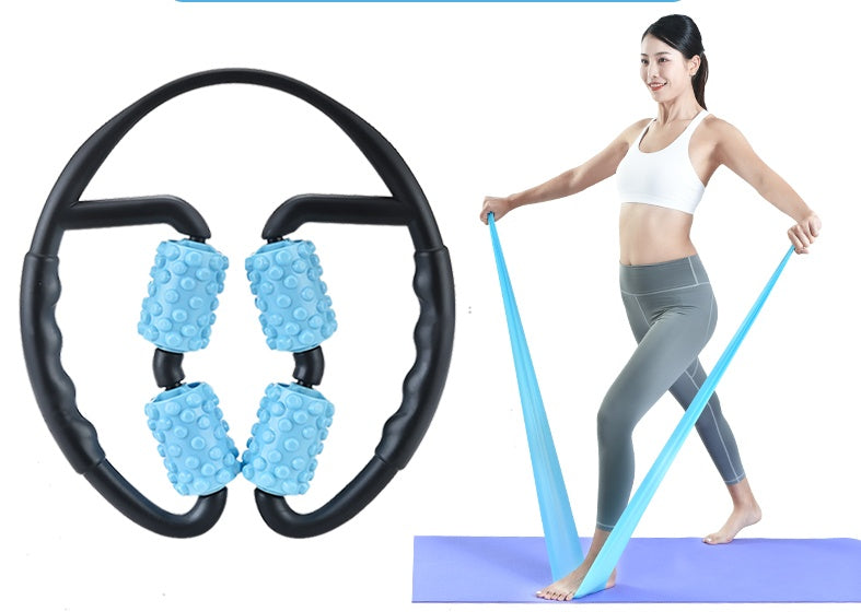 4-Wheel Muscle Massage Roller