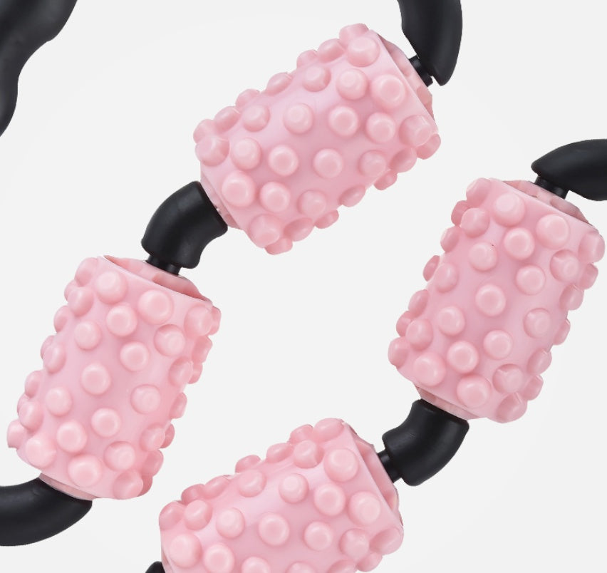4-Wheel Muscle Massage Roller