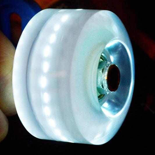 Flashing Wheels Four-wheel Roller Skates Accessories Skateboard Rollers