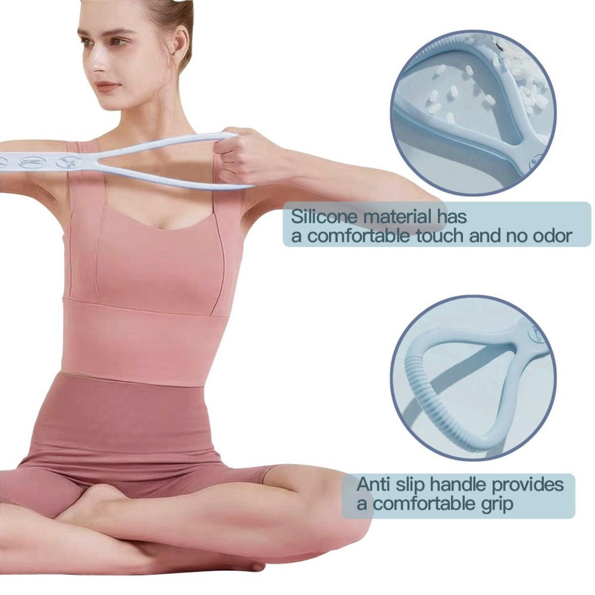 Elastic Resistance Bands Set for Lower Body Training
